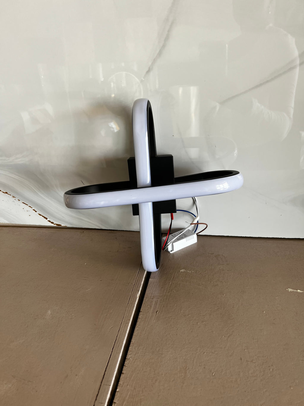 Lampe Mural Twist Noir