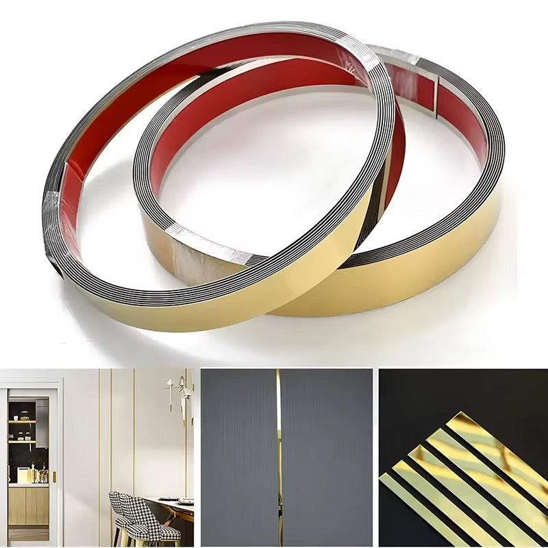 Ruban Aluminum Doré 2cm sur 5m