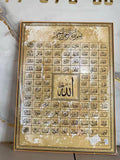 Tableau mural Nom D’Allah