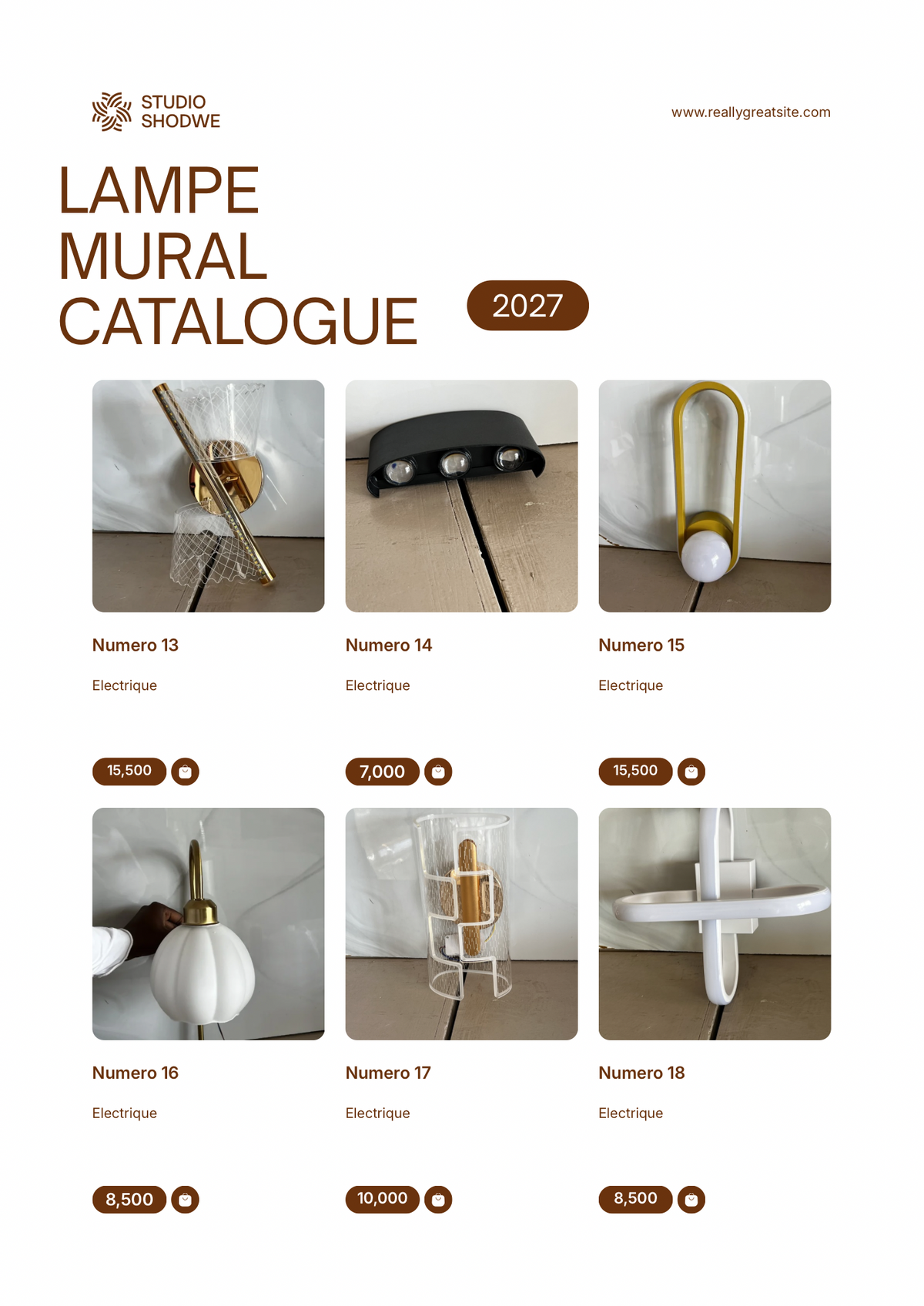 Lampe Mural 3 Yeux