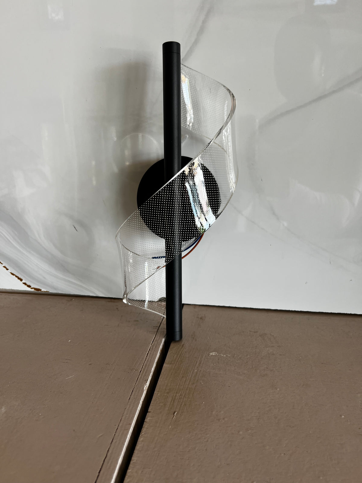 Lampe Mural Turbo Noir