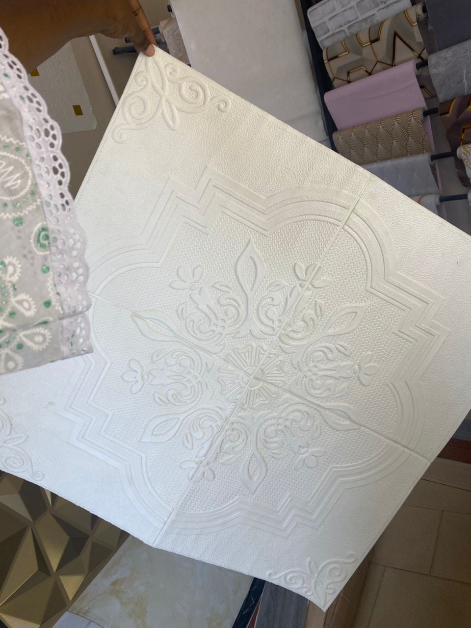 PVC Plafond autocollant