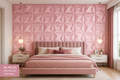 3D Panneau mural Rose