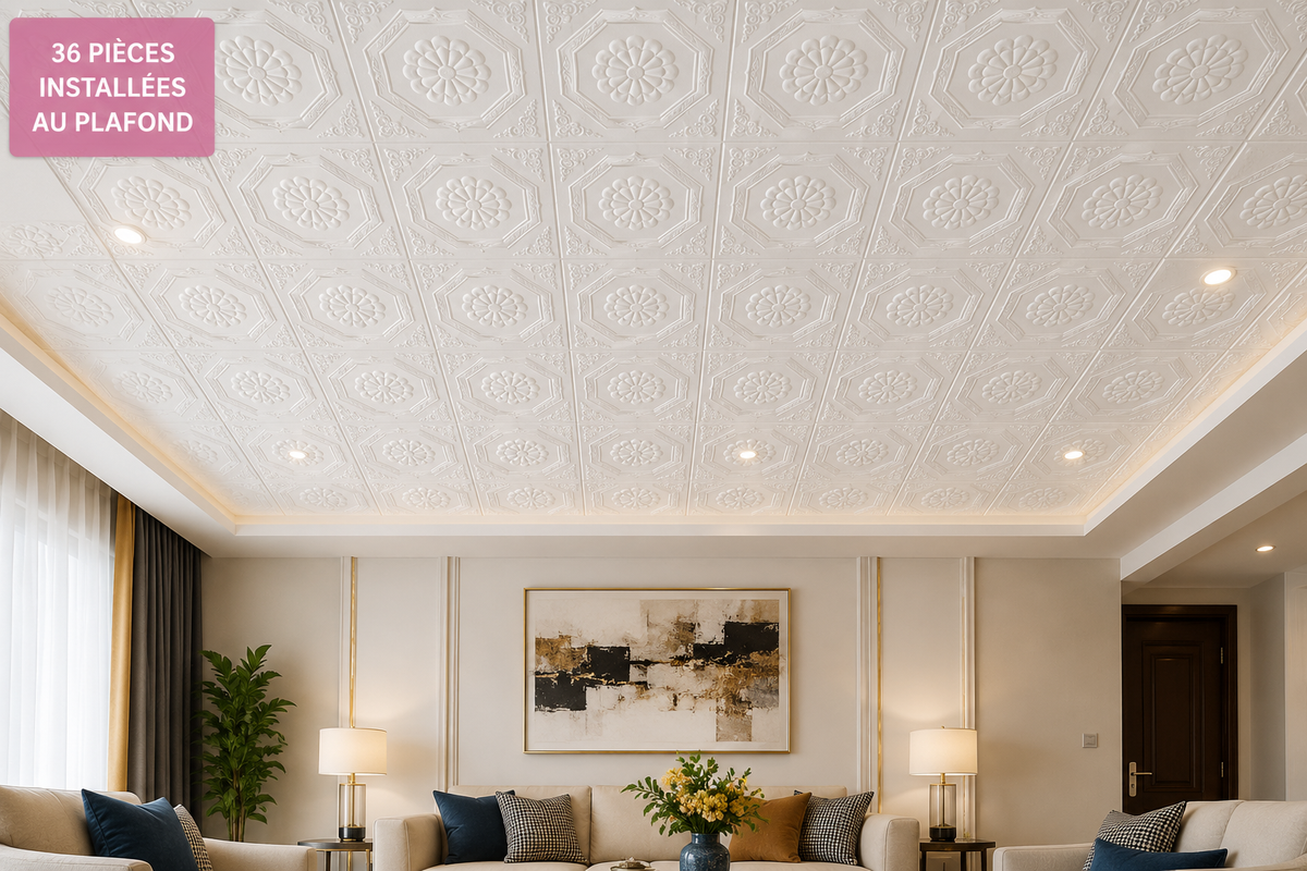 PVC Plafond autocollant