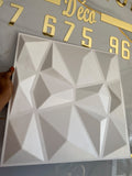 Pack de 20 Pieces - 3D Panneau mural Blanc